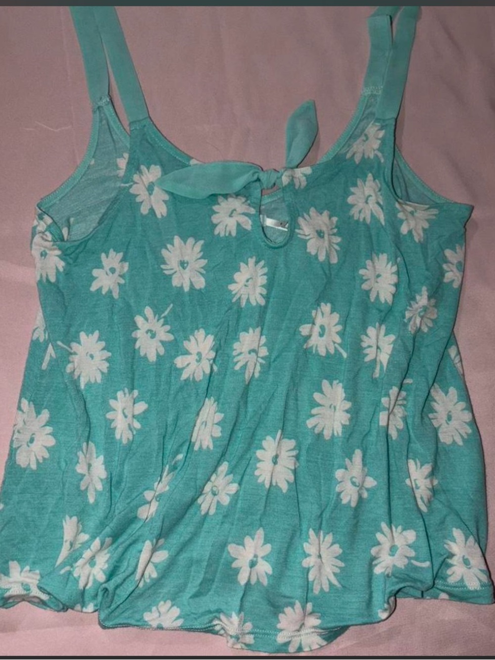 Urban Outfitters Kimchi Blue Cute blue and white floral tank top